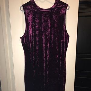 Velvet bodycon dress, form fitting velvet